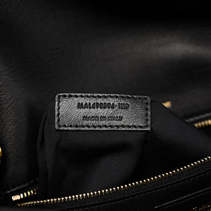 Saint Laurent Lambskin Matelasse Monogram Medium Niki Chain Satchel Black 7 of 16