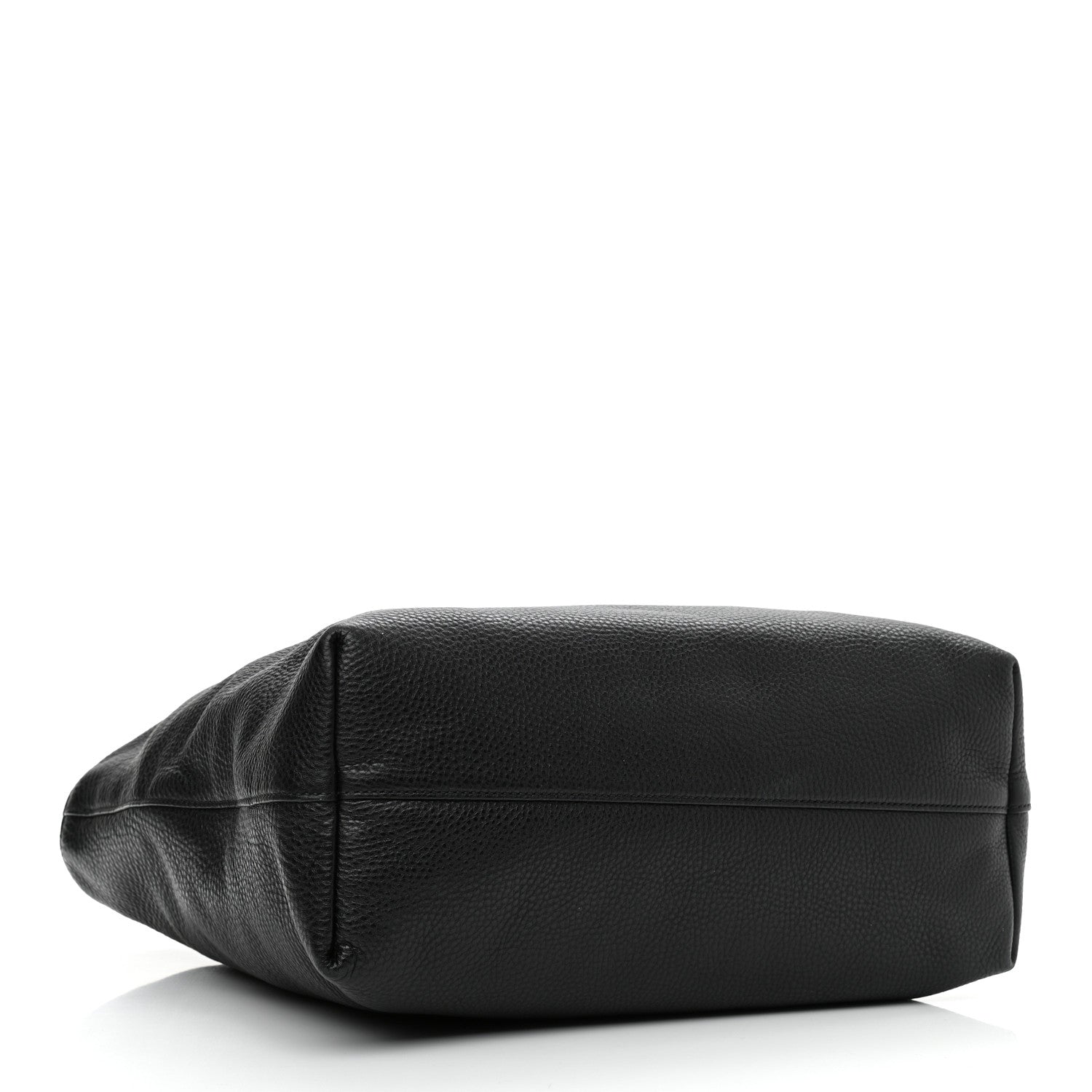 Prada Vitello Daino Tote Black 3 of 7