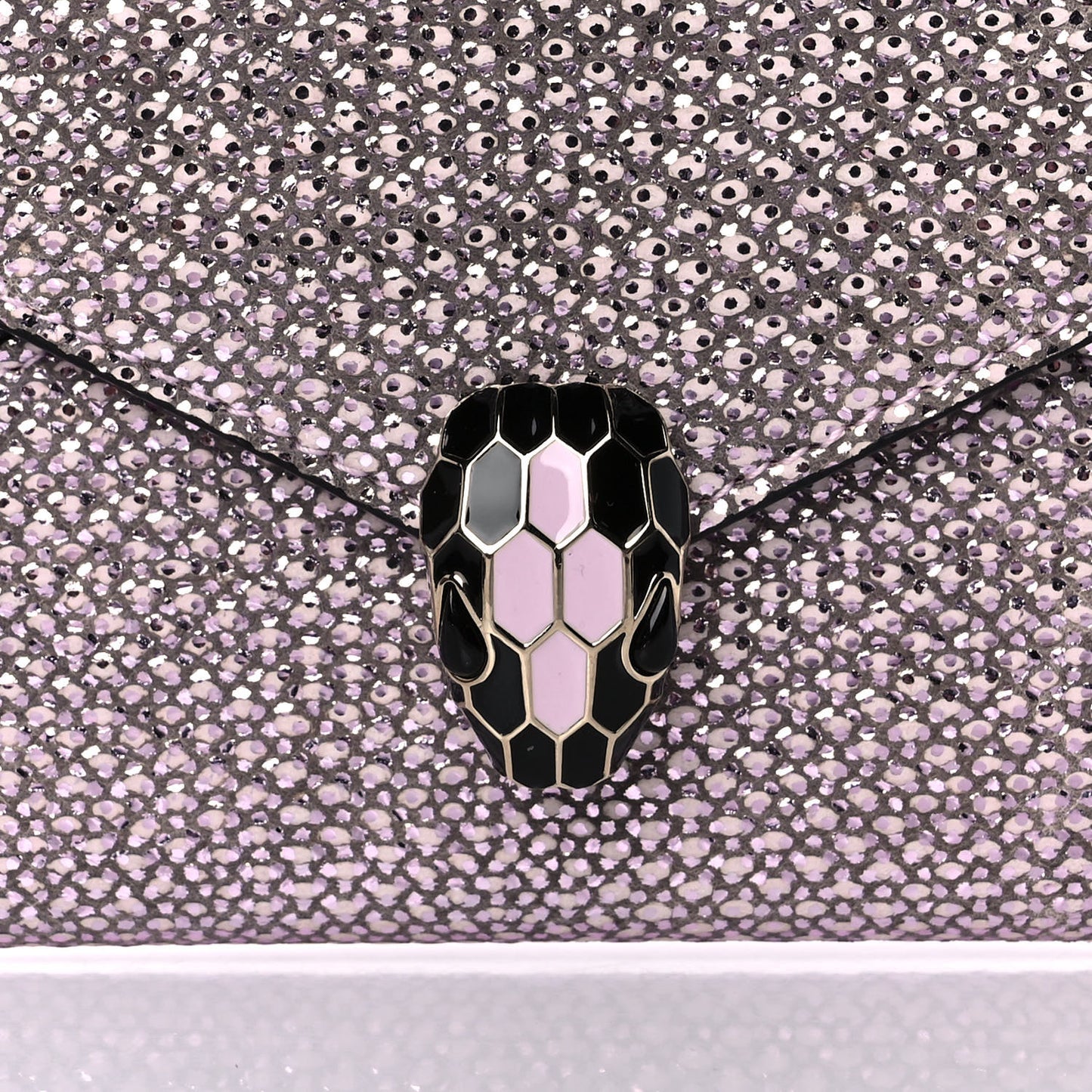 Karung Serpenti Forever Wristlet Wallet Pink