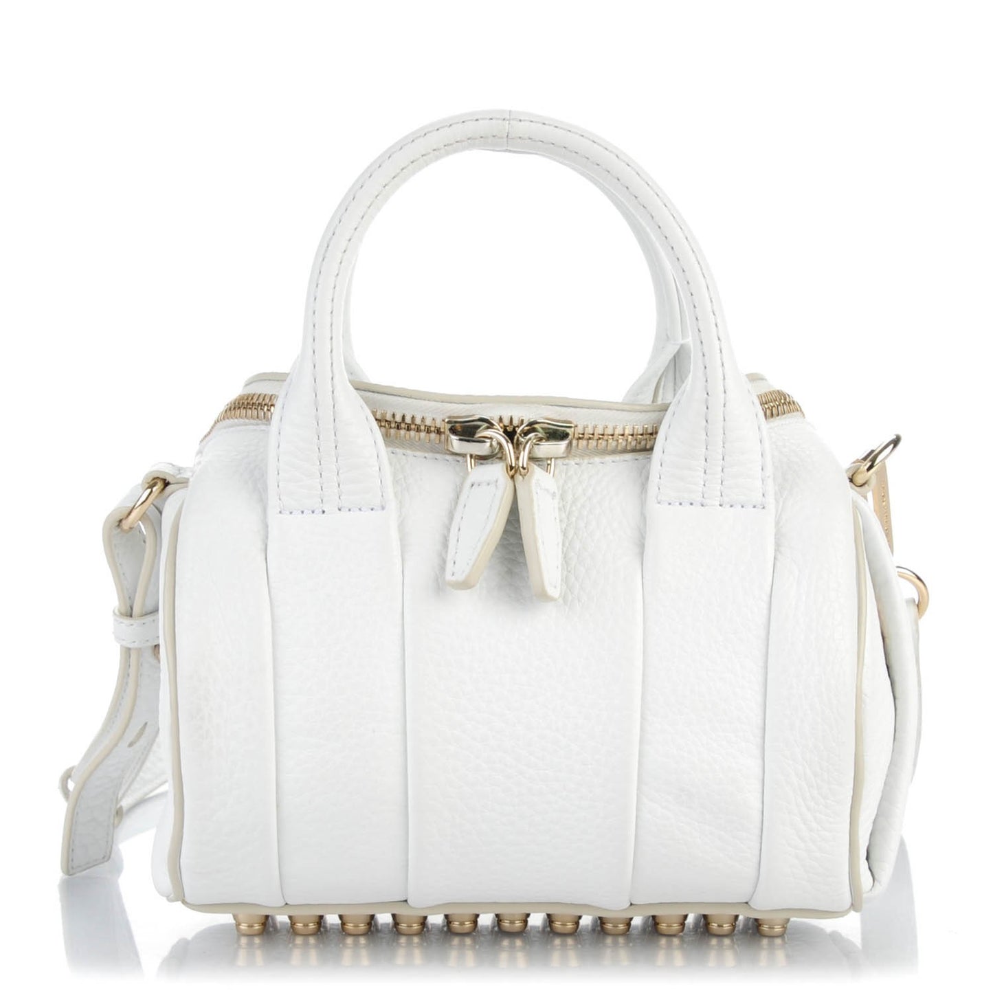 Pebbled Lambskin Mini Rockie Peroxide