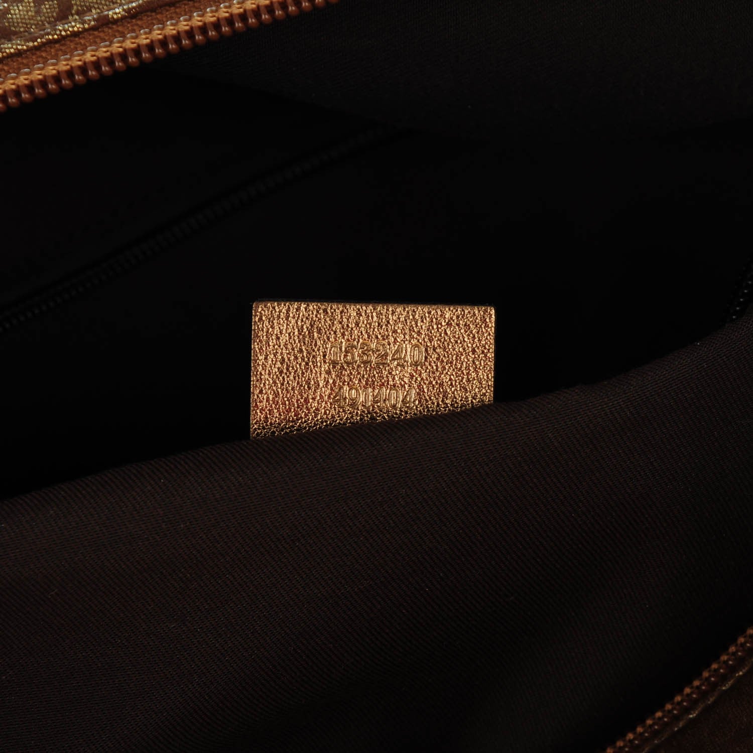 Gucci Crystal Monogram Web Medium Collapsible Carry On Duffle Bronze 7 of 7