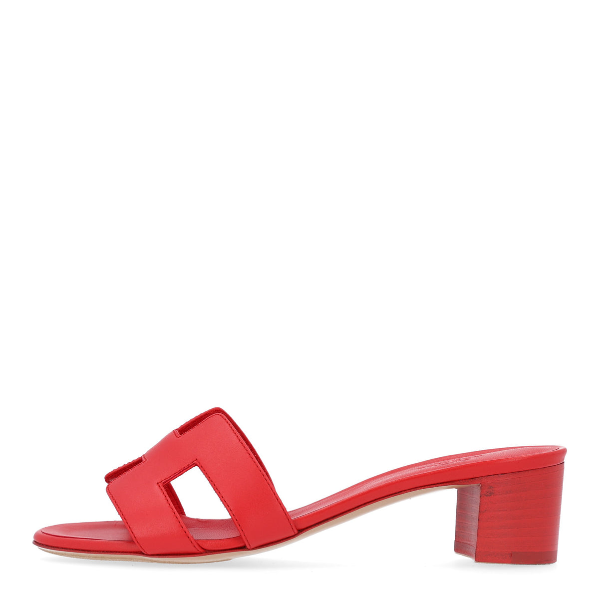Calfskin Oasis Sandals 35.5 Rouge Bali