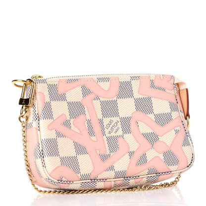 Louis Vuitton Damier Azur Tahitienne Mini Pochette Accessories 3 of 8