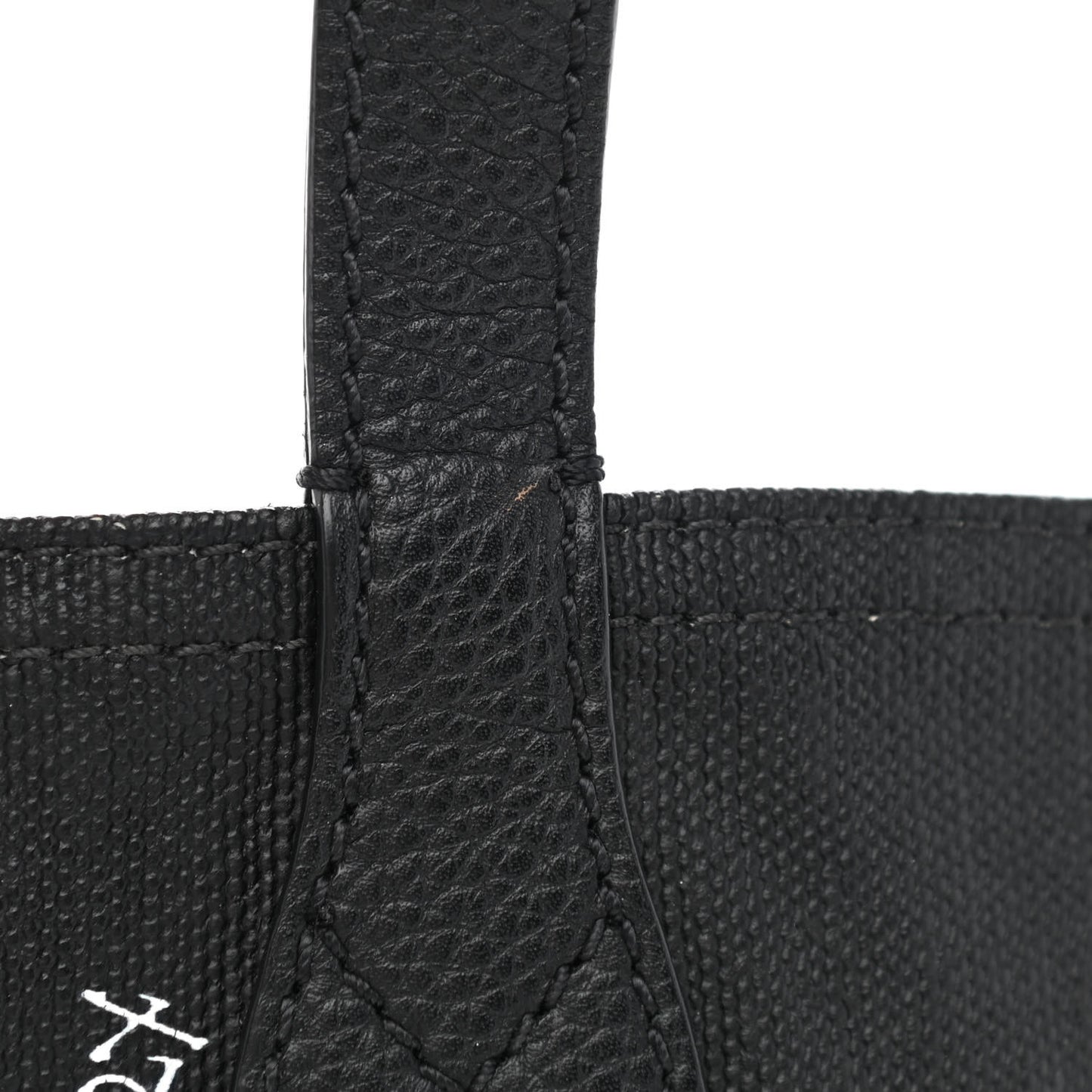 Coated Canvas Mega Check Sketchbook Medium Reversible Doodle Tote Black