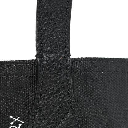 Burberry Coated Canvas Mega Check Sketchbook Medium Reversible Doodle Tote Black 27 of 27