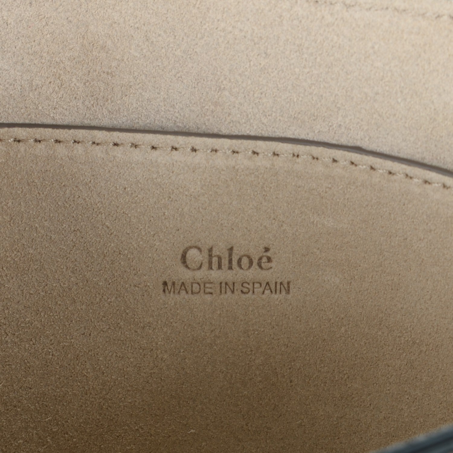 Chloe Suede Calfskin Small Faye Shoulder Bag Black 6 of 7