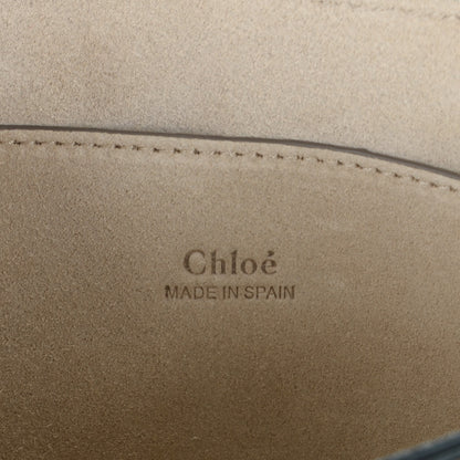 Chloe Suede Calfskin Small Faye Shoulder Bag Black 6 of 7