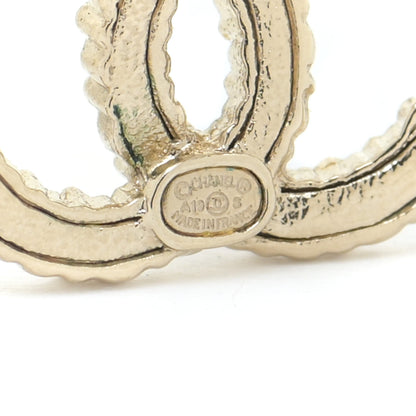 Chanel Crystal Over The Rainbow CC Earrings Gold Multicolor 4 of 5