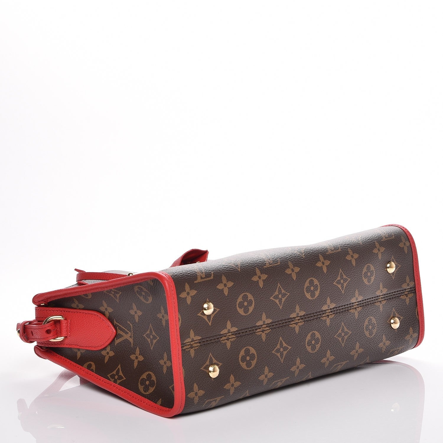 Louis Vuitton Monogram Popincourt PM Red 5 of 9