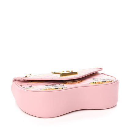 Louis Vuitton Calfskin Leopard Print New Wave Chain PM Light Pink 3 of 9