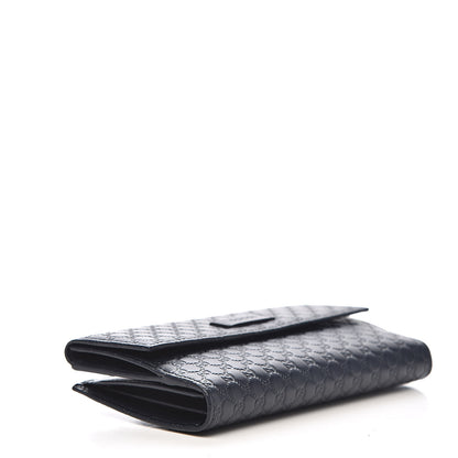 Gucci Microguccissima Continental Flap Wallet Navy 4 of 8