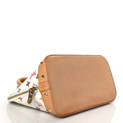 Louis Vuitton Monogram Multicolor Alma White 4 of 9