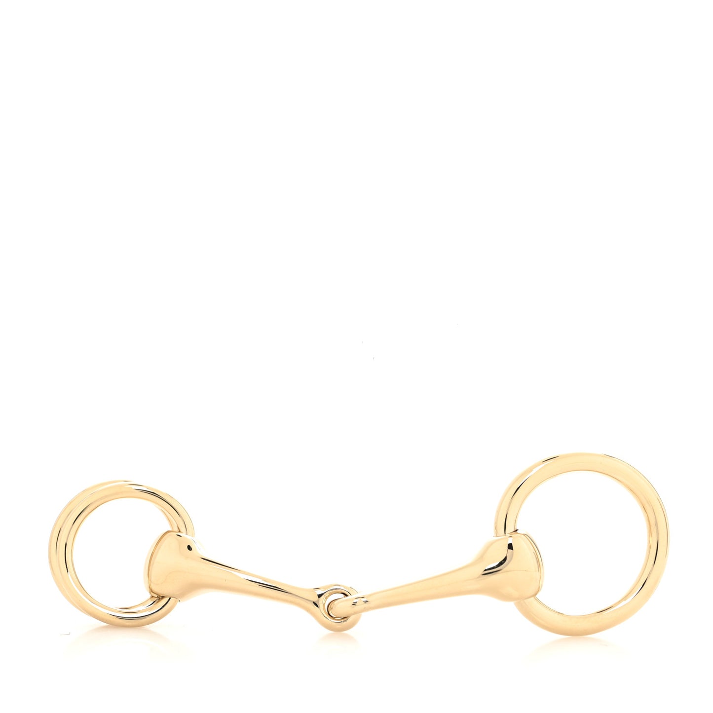 Permabrass Mors Scarf Ring Gold