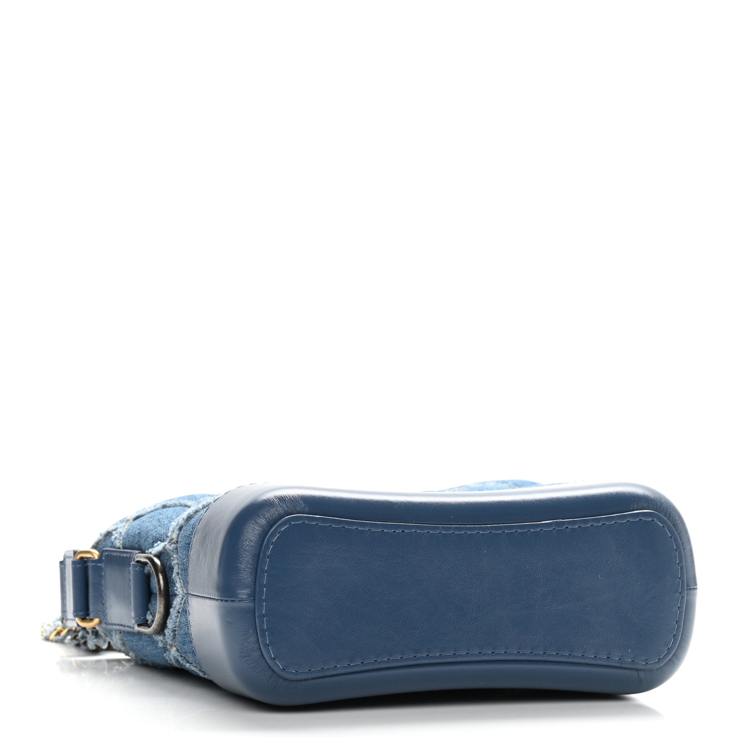 Chanel Denim Calfskin Small Gabrielle Hobo Blue 4 of 10
