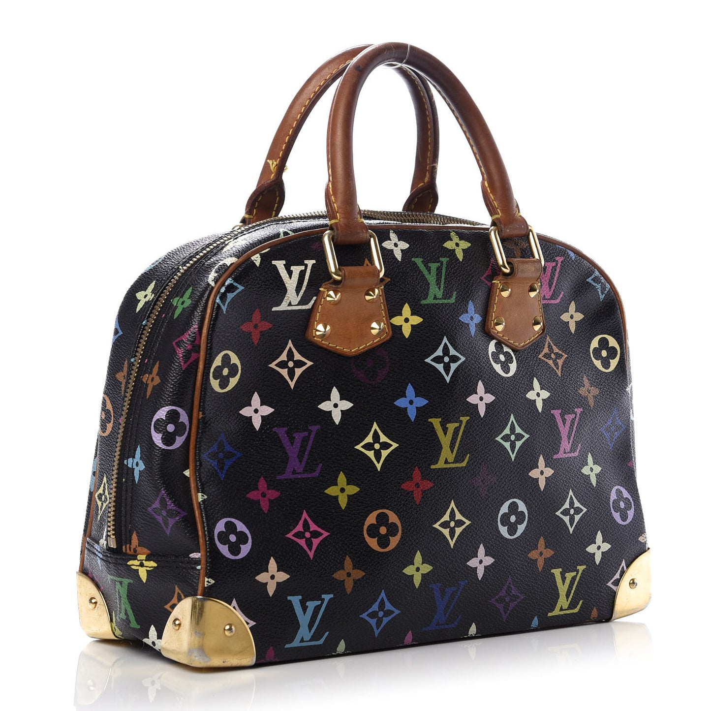Monogram Multicolor Trouville Black