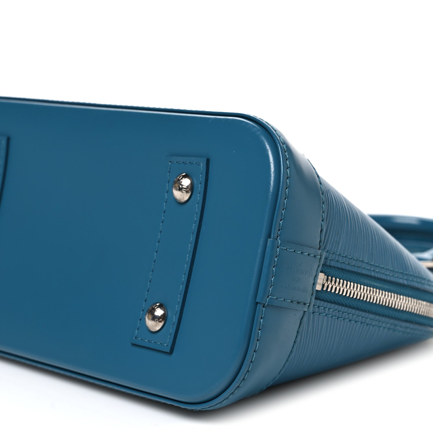 Louis Vuitton Epi Alma BB Cyan 9 of 9