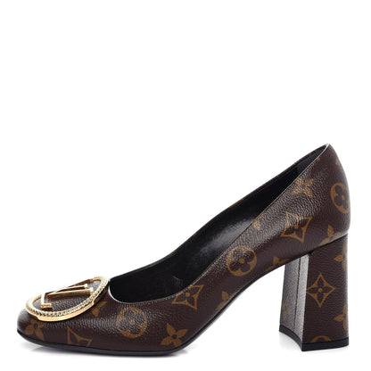 Louis Vuitton Monogram Madeleine Pumps 37 1 of 10