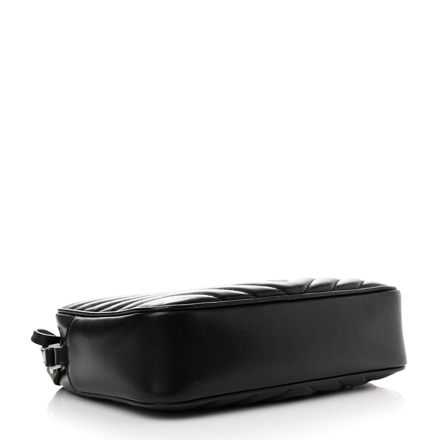 Calfskin Matelasse Monogram Lou Camera Bag Black