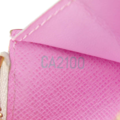 Louis Vuitton Monogram Multicolor Key Pouch White Litchi 7 of 7