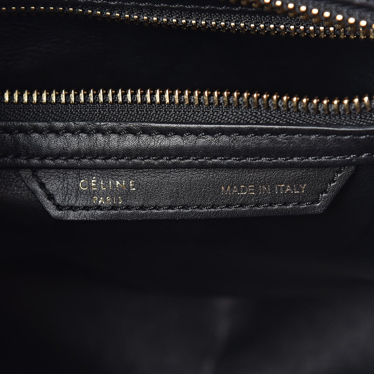 Smooth Calfskin Micro Luggage Black