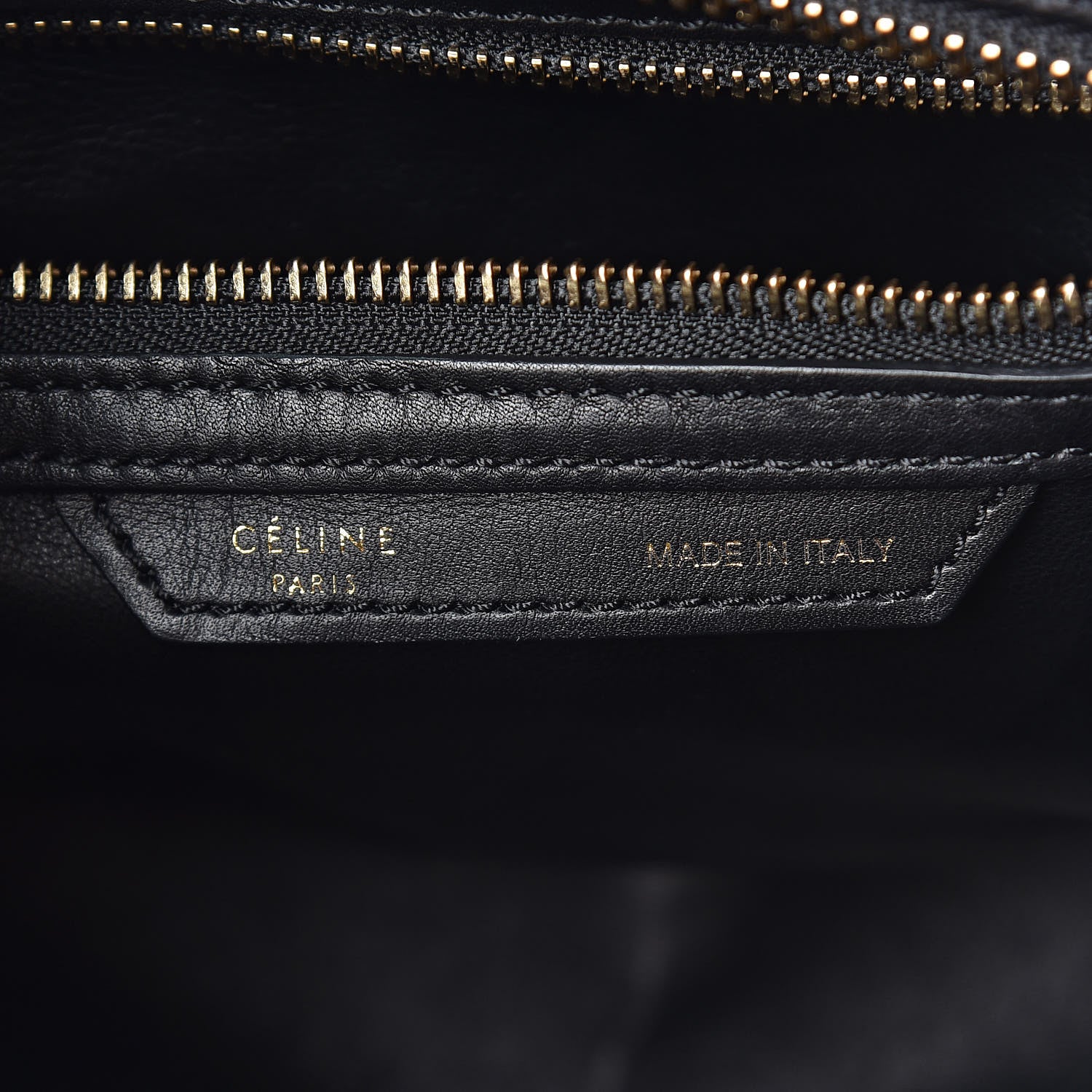 Celine Smooth Calfskin Micro Luggage Black 7 of 17