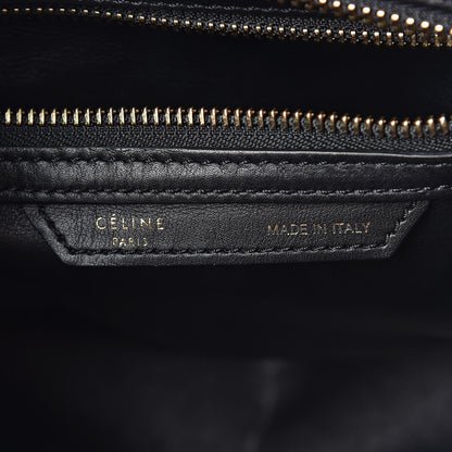 Celine Smooth Calfskin Micro Luggage Black 7 of 17