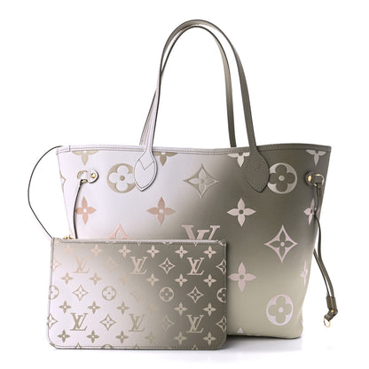 Louis Vuitton Monogram Giant Spring In The City Neverfull MM Sunset Kaki 1 of 11
