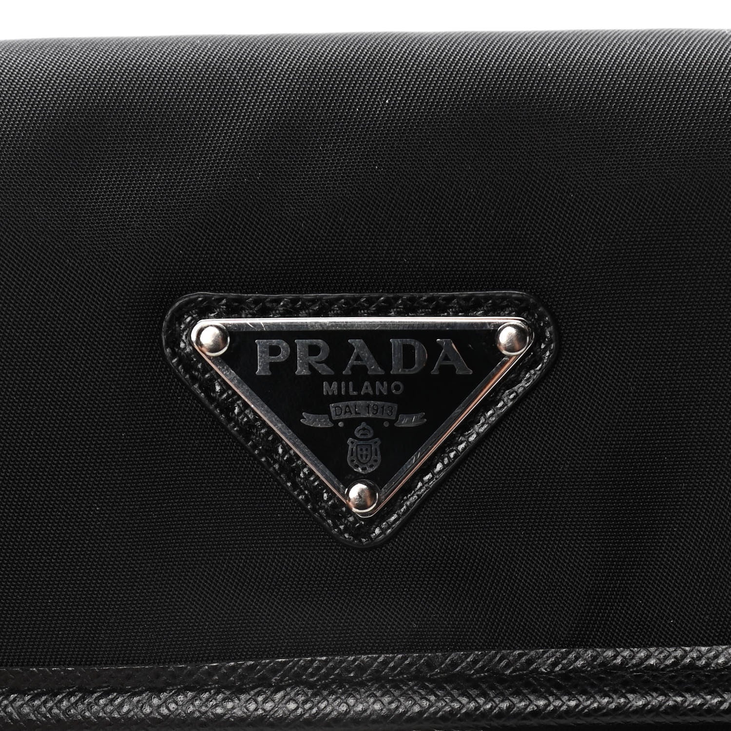 Prada Re-Nylon Saffiano Smartphone Case Crossbody Black 7 of 12