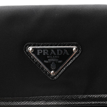 Prada Re-Nylon Saffiano Smartphone Case Crossbody Black 7 of 12