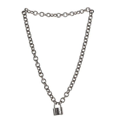 Tiffany Sterling Silver 1837 Lock Charm Necklace 3 of 5