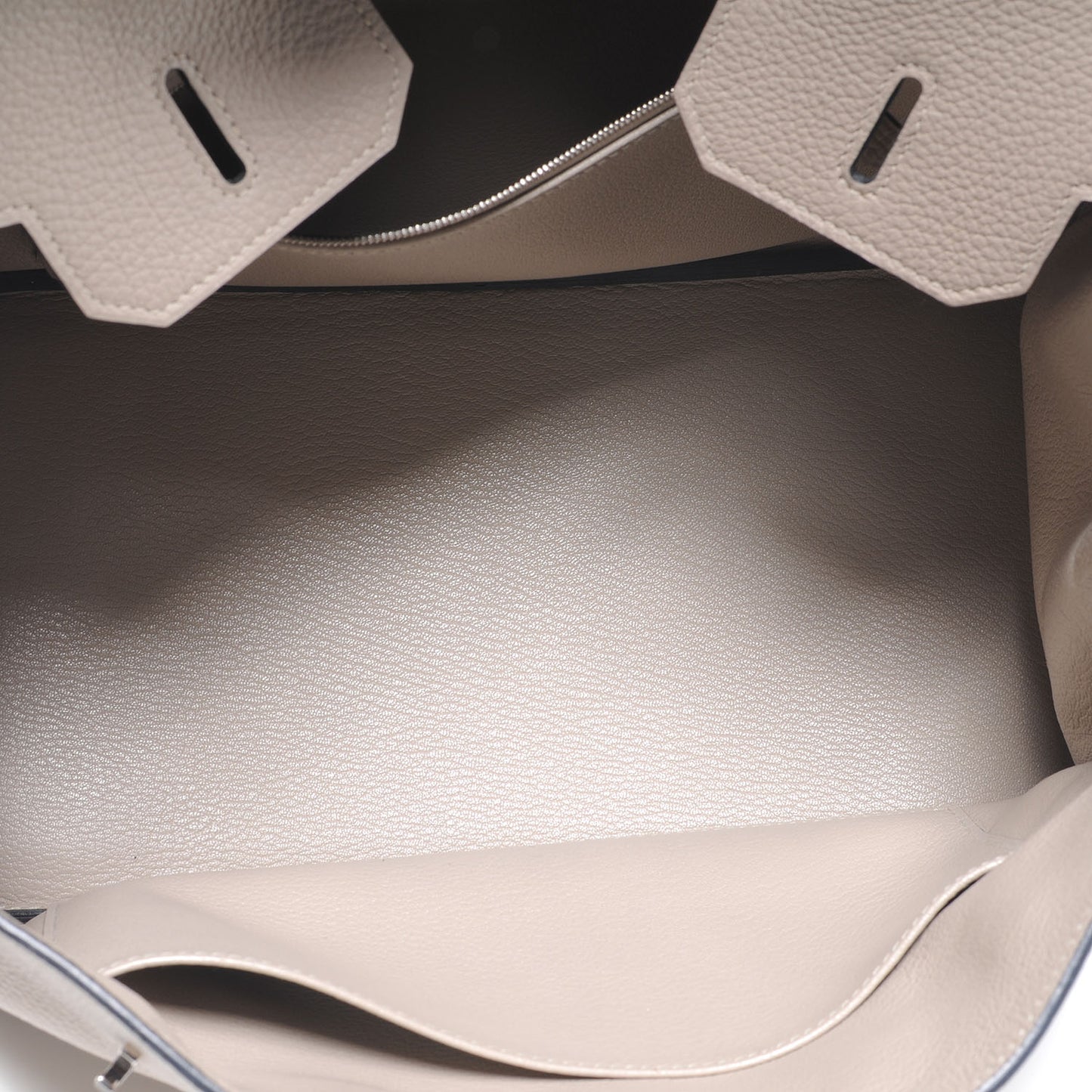 Taurillon Clemence Birkin 35 Gris Tourterelle