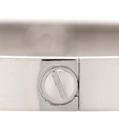 Cartier 18K White Gold LOVE Bracelet 19 6 of 8