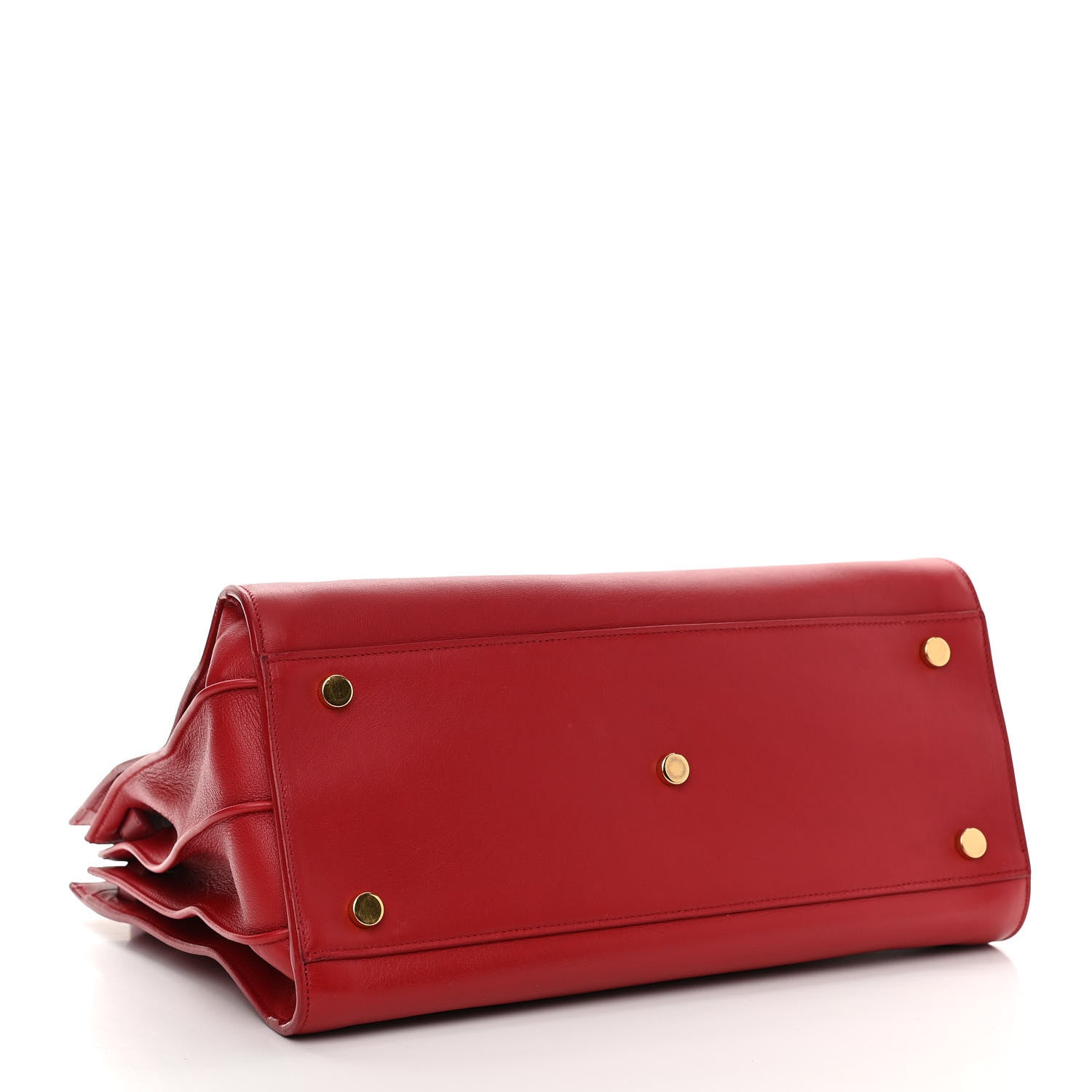 Saint Laurent Calfskin Small Sac De Jour Lipstick Red 4 of 15