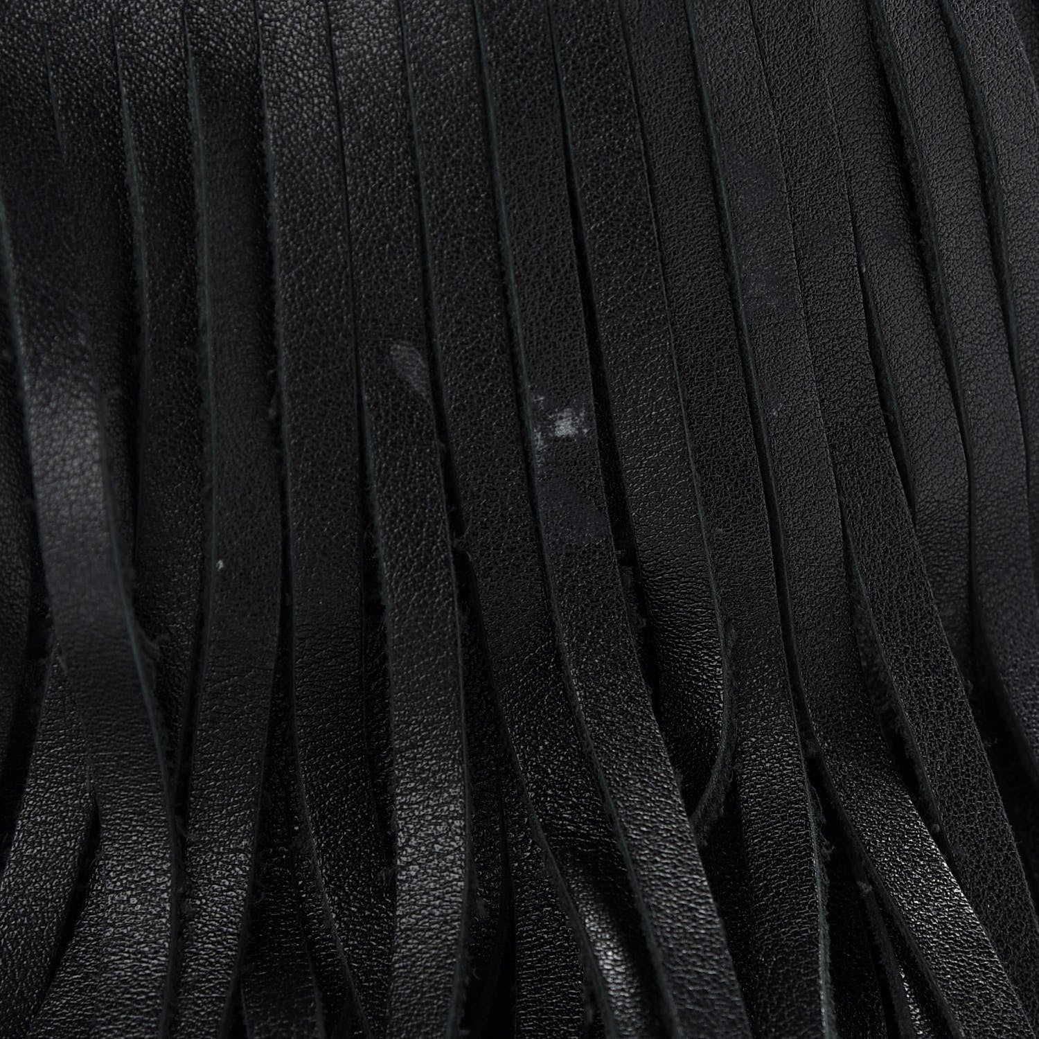 Saint Laurent Calfskin Small Emmanuelle Fringe Hobo Bag Black 18 of 27