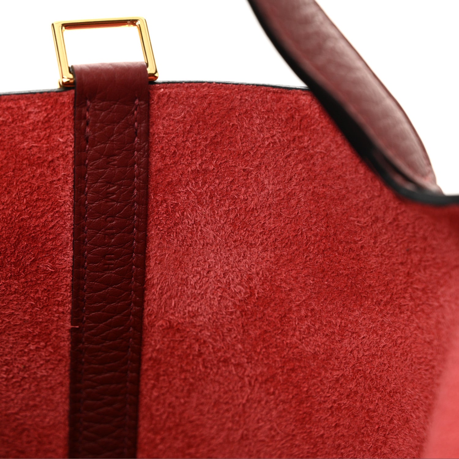 Hermes Taurillon Clemence Picotin Lock 18 PM Rouge H 7 of 11