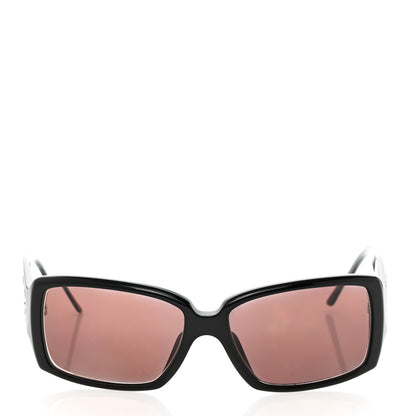 Chanel Crystal Baguette Prescription CC Sunglasses 5114-B Black 2 of 8