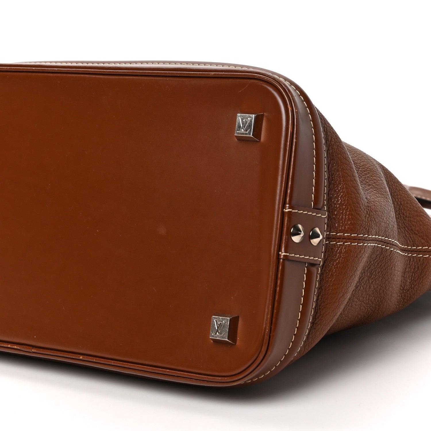 Louis Vuitton Suhali Lockit MM Sienne 8 of 8