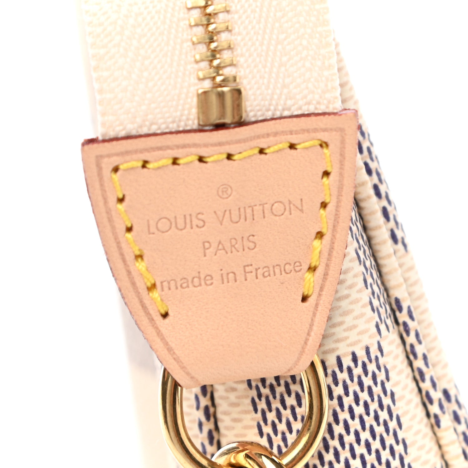 Louis Vuitton Damier Azur Pochette Accessories NM 6 of 12