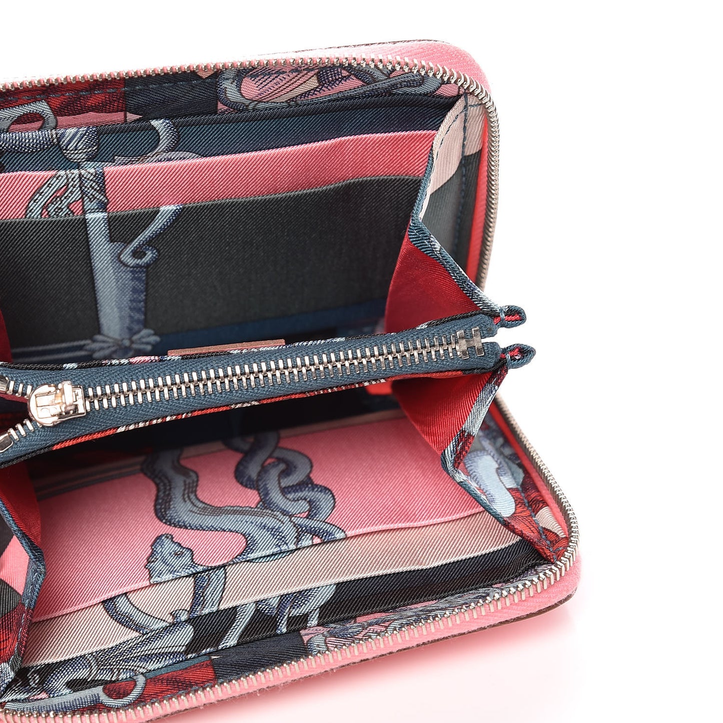 Epsom Silk'in Compact Wallet Rose Confetti Colvert