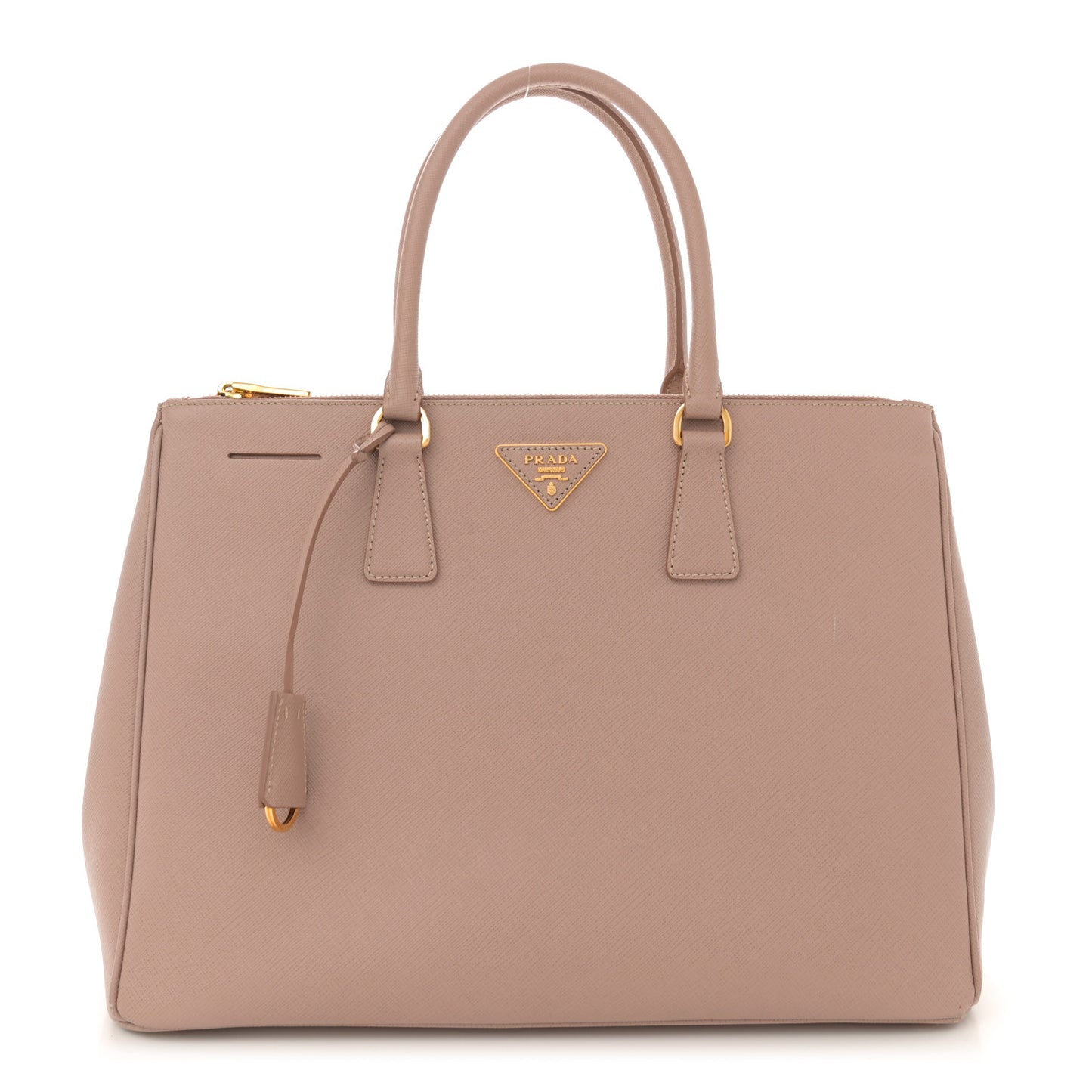 Saffiano Large Galleria Double Zip Tote Cammeo