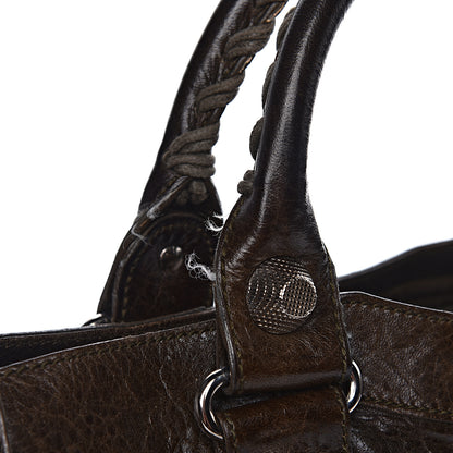 Balenciaga Chevre Giant 21 Silver Hardware City Vert Fonce 9 of 14