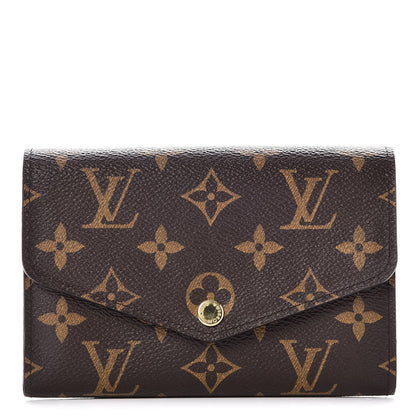 Louis Vuitton Monogram Sarah Compact Wallet 1 of 8