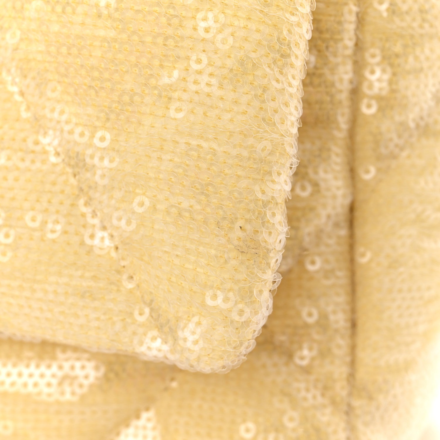 Chanel Sequin Quilted Medium Chanel 19 Flap Light Yellow 11 of 11