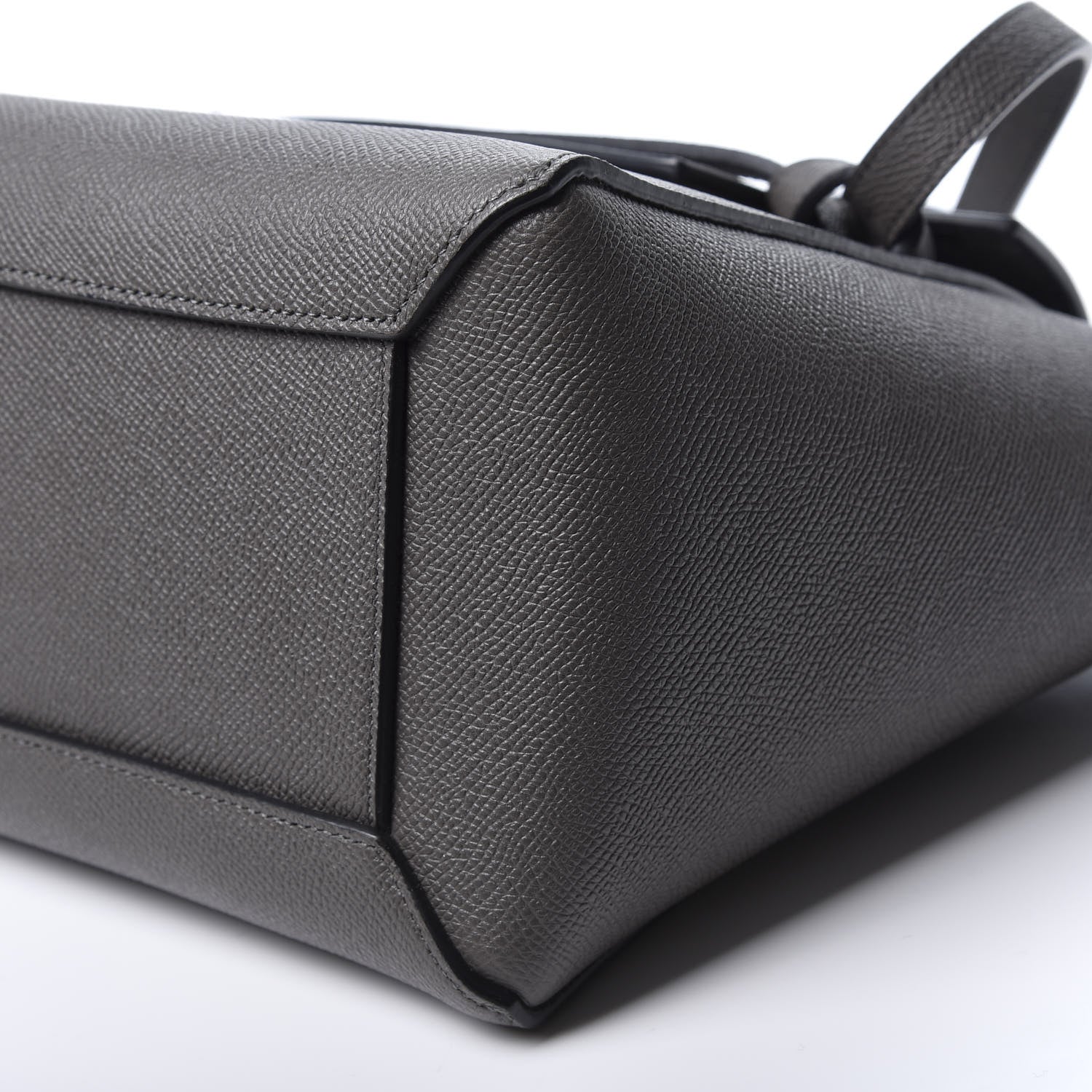 Celine Baby Grained Calfskin Micro Belt Bag Grey 6 of 9