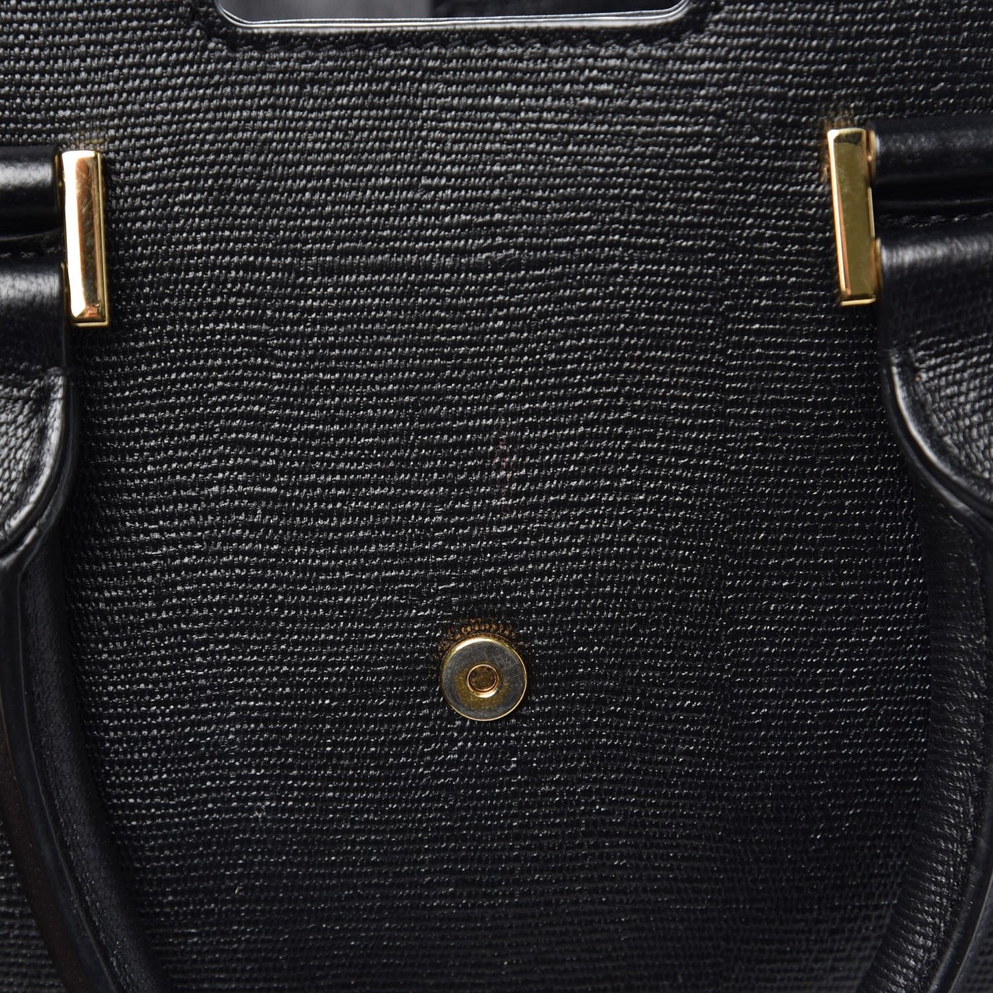 Textured Calfskin Small Classic Y Cabas Black