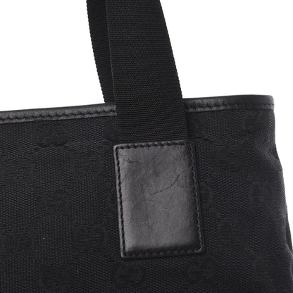Gucci Nylon Calfskin Large Tote Black 11 of 12