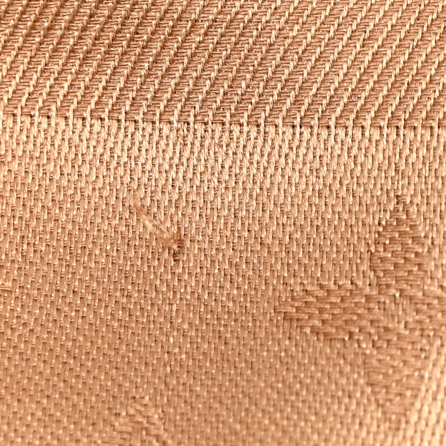 LOUIS VUITTON Silk Wool Monogram Shawl Caramel