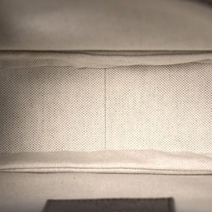 Gucci Canvas Calfskin 100 Centennial Music Medium Bamboo 1947 Top Handle Bag Multicolor 7 of 12