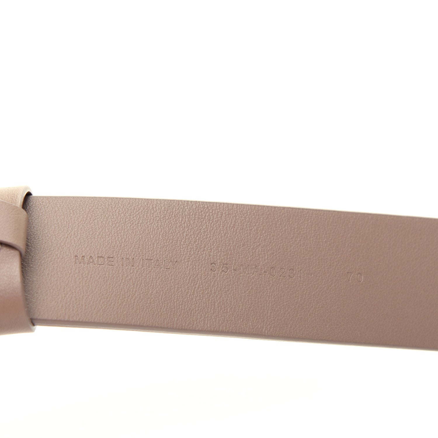 Christian Dior Calfskin 30 Montaigne 35mm Belt 70 Warm Taupe 4 of 6