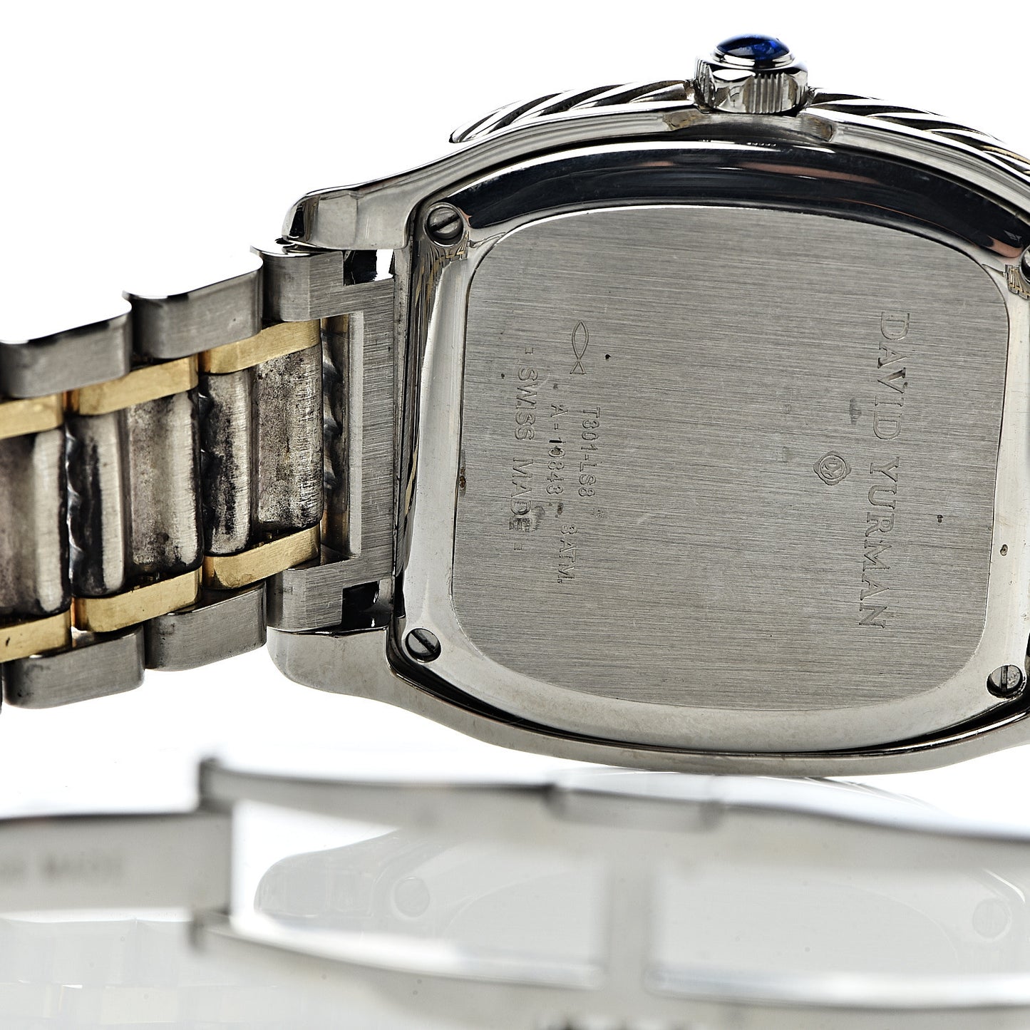 Stainless Steel 18K Yellow Gold 35mm Thoroughbred Automatic Watch